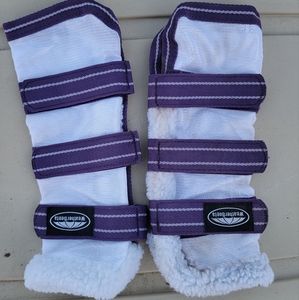Weatherbeeta Fly Boots Horse Equine Medium Fronts